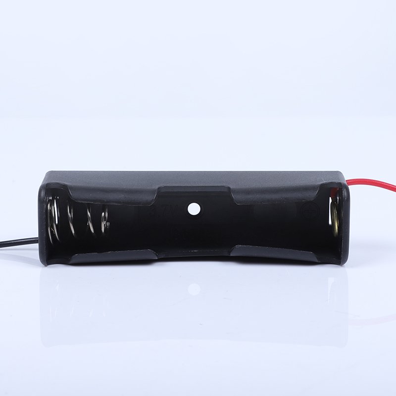 1AA Single Battery Holder Box with Wire Leads for AA Battery Case Accessory One Slot with Terminal