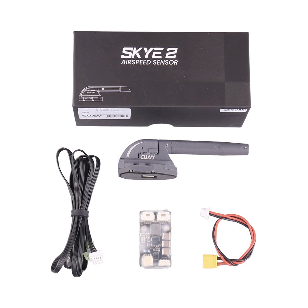 SKYE 2 Waterproof Intelligent airspeed meter DroneCAN protocol model aircraft UAV dual temperature compensation control system