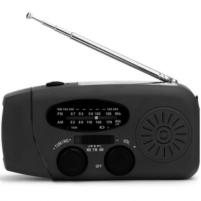 Hot Multi-Function Radio Solar Usb Rechargeable Hand Wb Band Radio Accessories