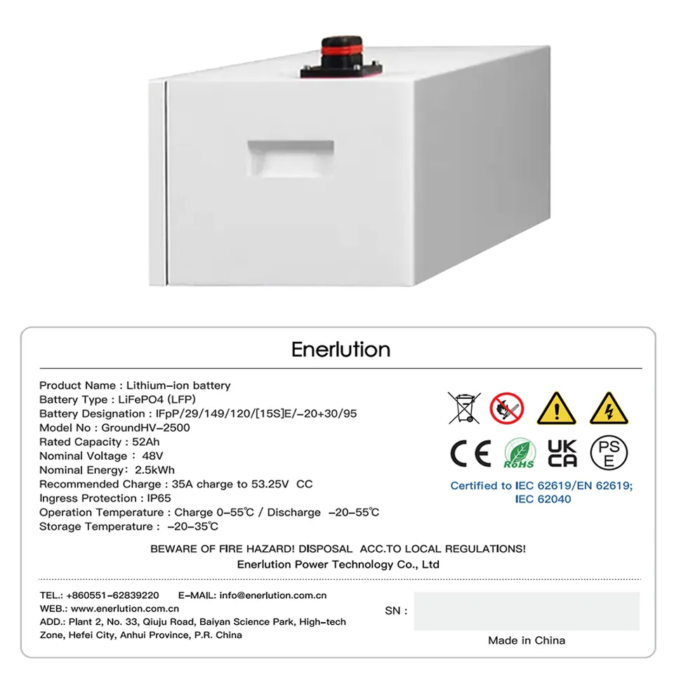 Solar battery house system 48v pack high voltage stacked lithium ion battery pack accessories lifepo4 200ah bms cell