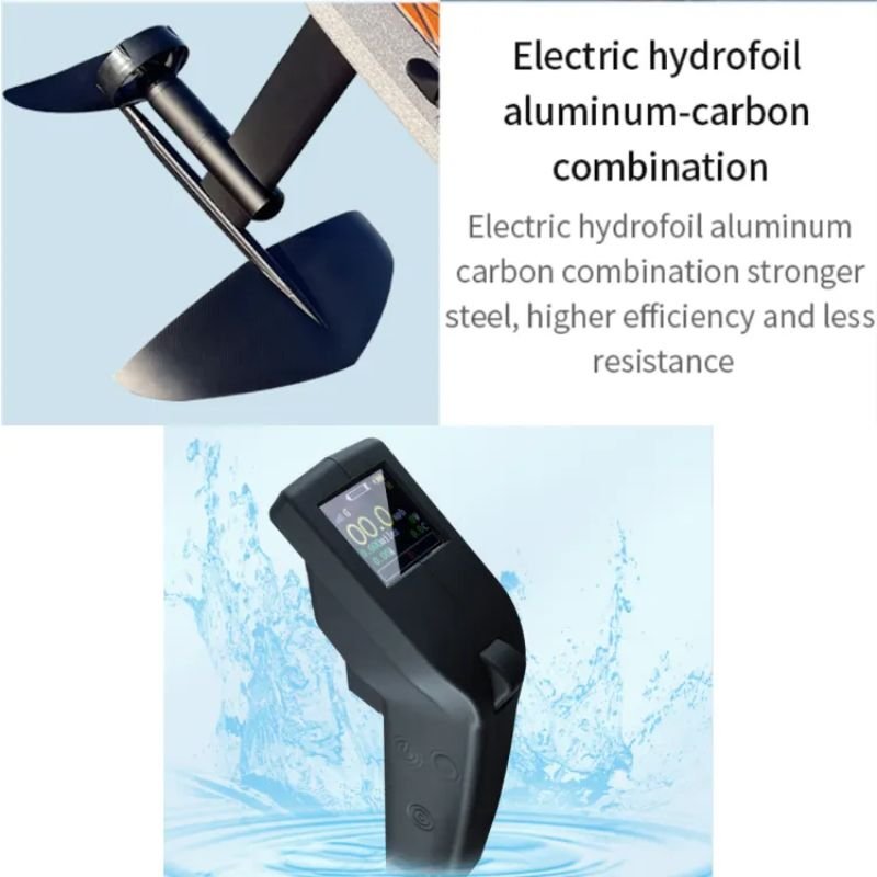 High speed E-foil 8 KW Surfing Body Board Electric Hydrofoil Surfboard with Water Proof Battery Electric Jet Board