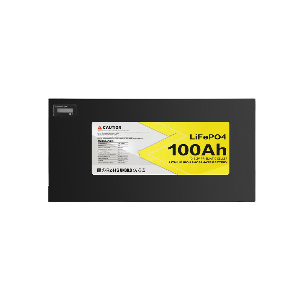 Ultra-thin Lightweight 12v 100ah 200ah Lifepo4 Lithium Battery Slimline Lifepo4 Battery Built In Bms