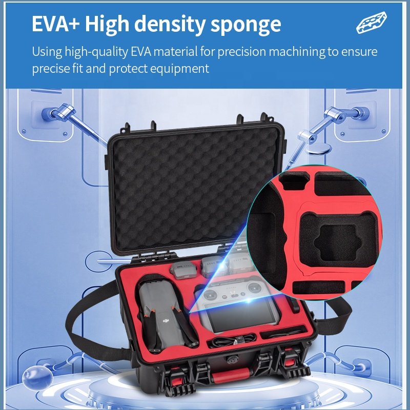 STARTRC ABS Carrying Case RC-N2 Fly More Combo Protective Smart Controller Waterproof Hard Case for DJI Air 3 Drone Accessories