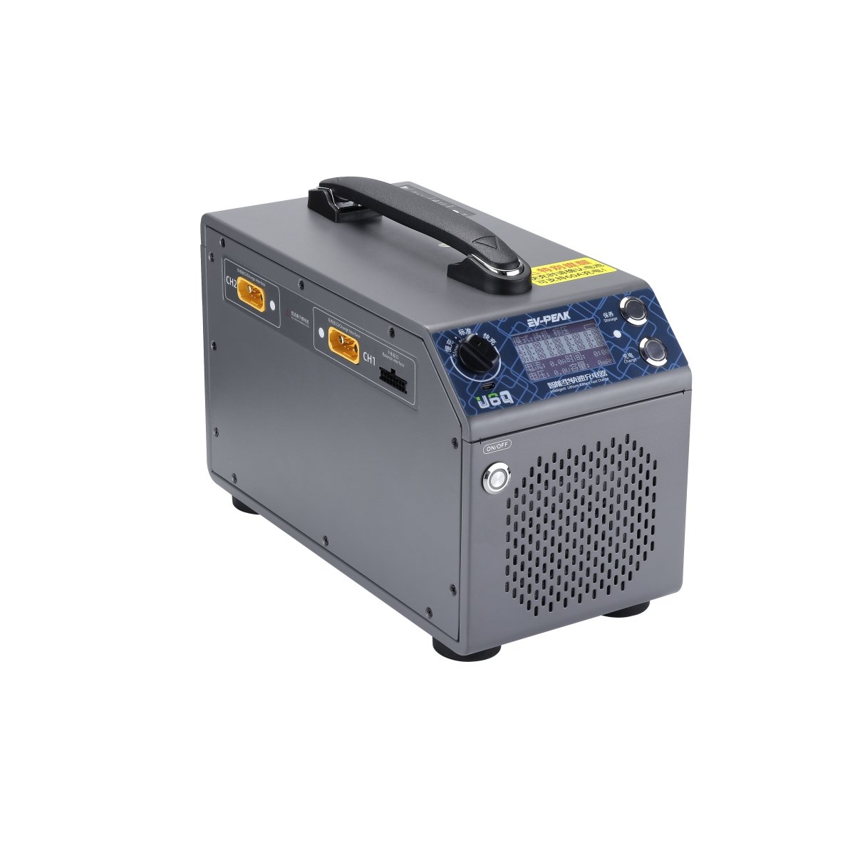 EV-PEAK U6Q 4 Channel 60A High Current 3000W quick balance charger for drone Accessories 12-14S Battery
