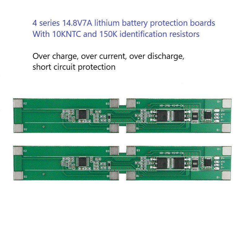 Factory Battery BMS 4S 5A 8A for Robot Vacuum Cleaner Battery Pack Accessories