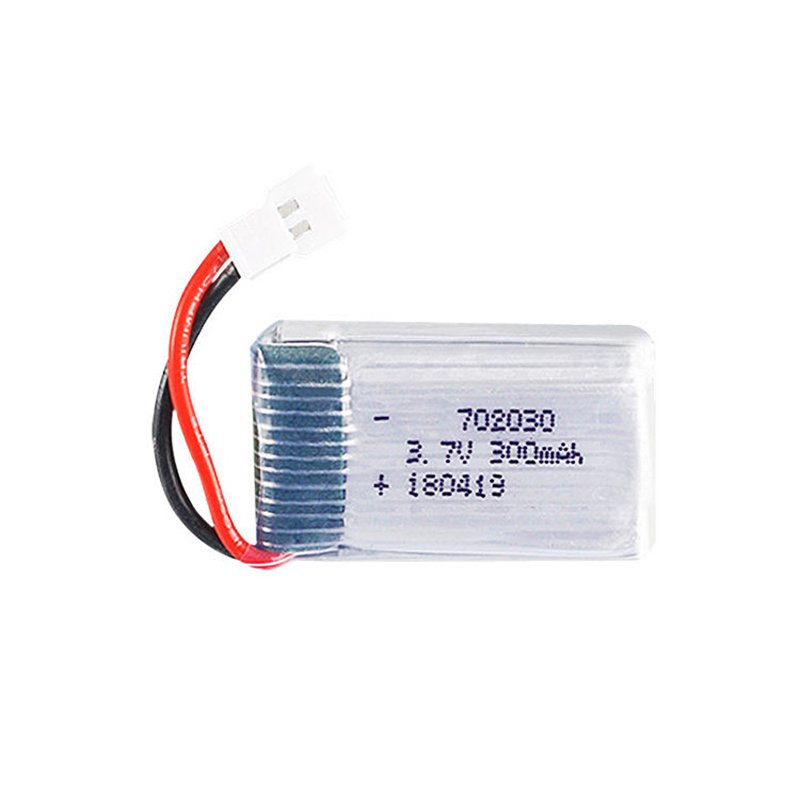 Fast Shipping 3.7V 250mAh 300mAh 702025 702030 25C 30C Li Polymer Battery Pack For RC Drone With JST Connector