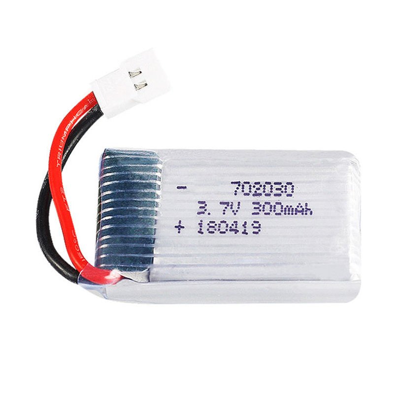 Fast Shipping 3.7V 250mAh 300mAh 702025 702030 25C 30C Li Polymer Battery Pack For RC Drone With JST Connector