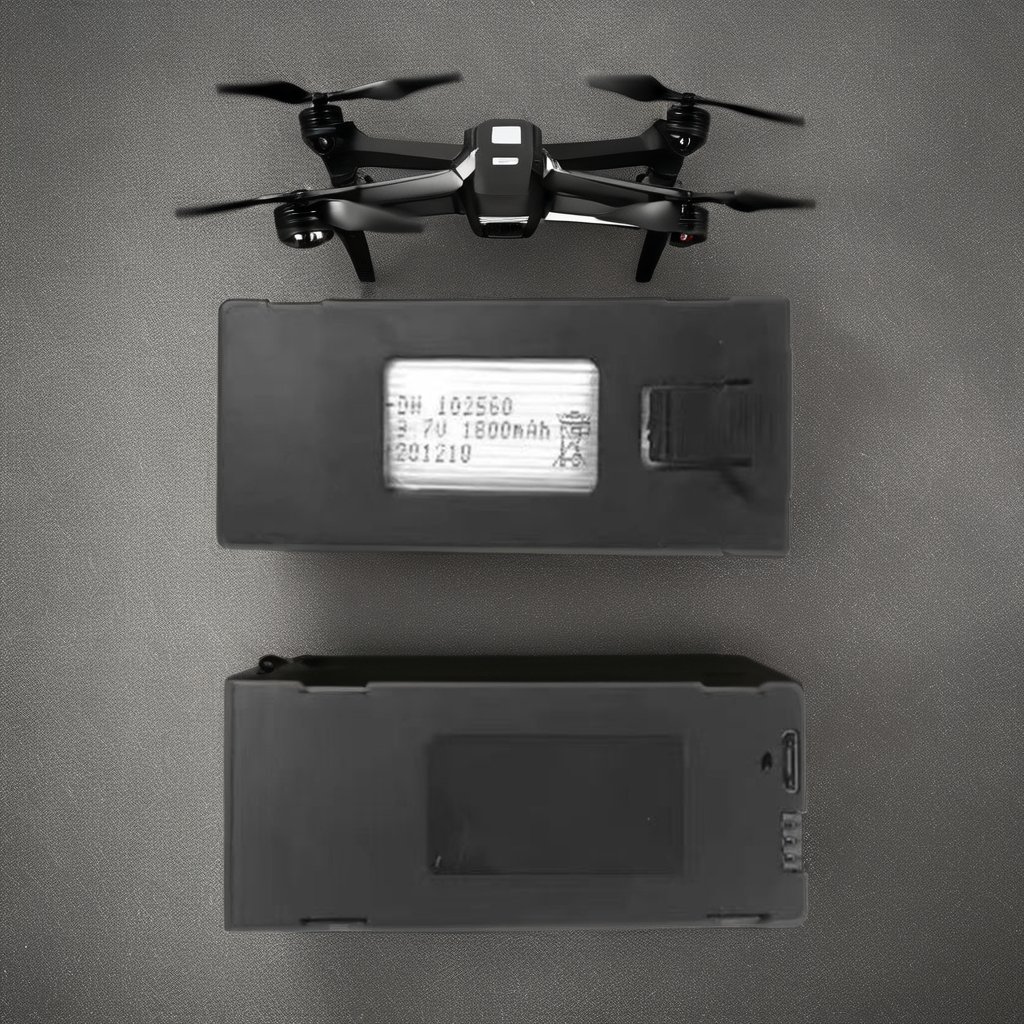 Rechargeable 3.7V 1800mAh RC Drone Battery for High Magnification E88 E99 Drones High Endurance Accessories
