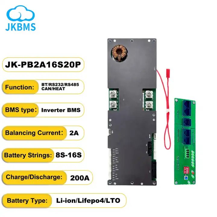 Docan EU US 15KW 16S 280Ah 302Ah 304Ah 320Ah 48V Lifepo4 Battery box 280 Pro DIY Kits JK PB2A16S20P inverter BMS Metal Enclosure
