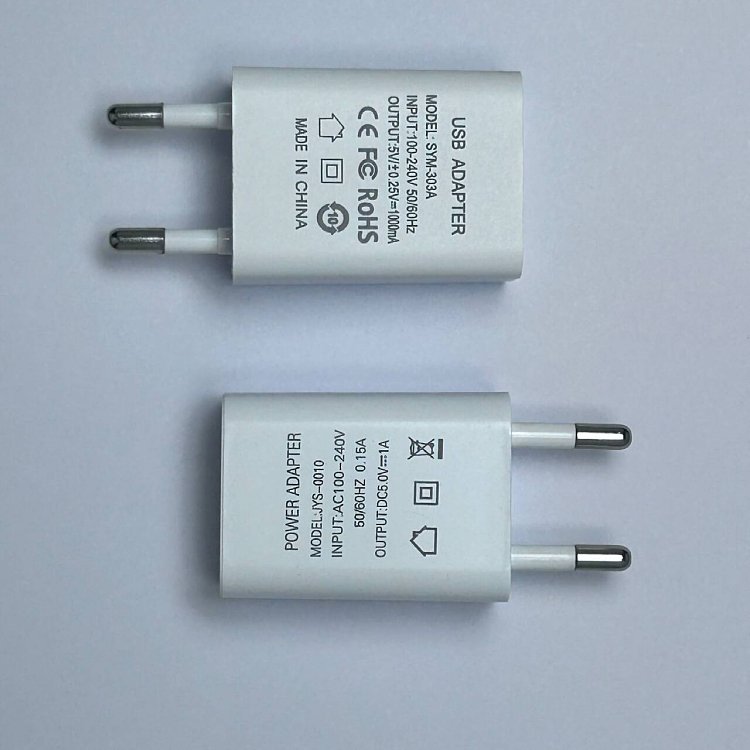 USB Adapter for Children's Tablets TYPE-C Charging 5V1A2A3A Fireproof 60Hz Frequency 1A 2A3A Output for Desktop Use