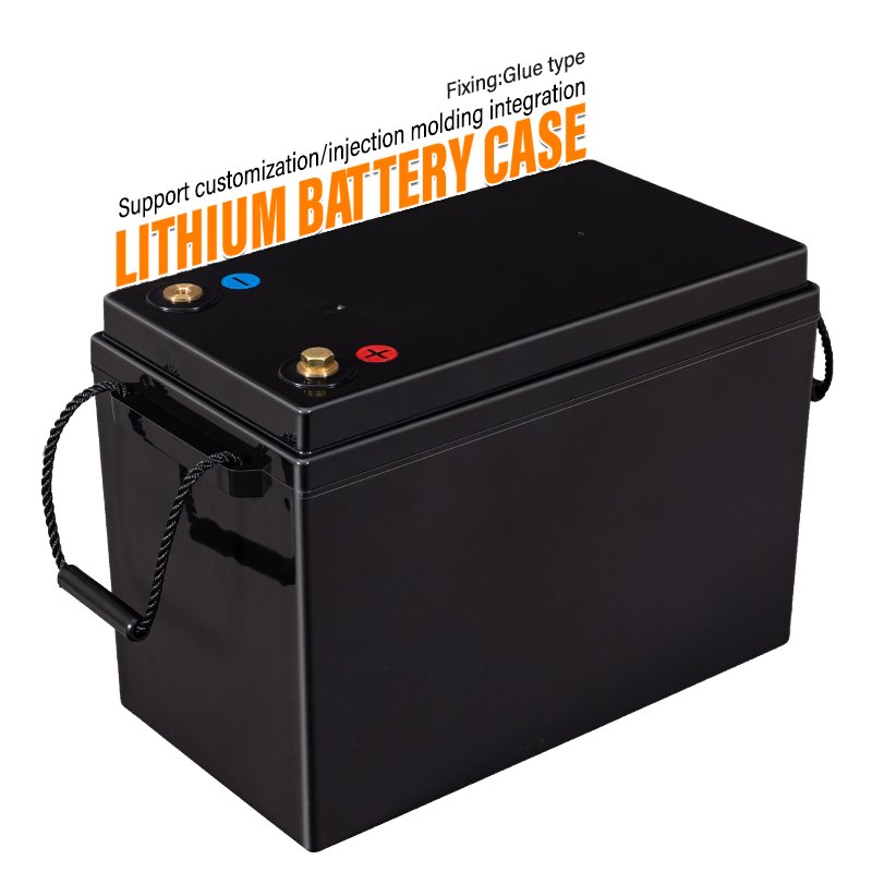 Auto start lithium battery plastic case high quality ABS battery box