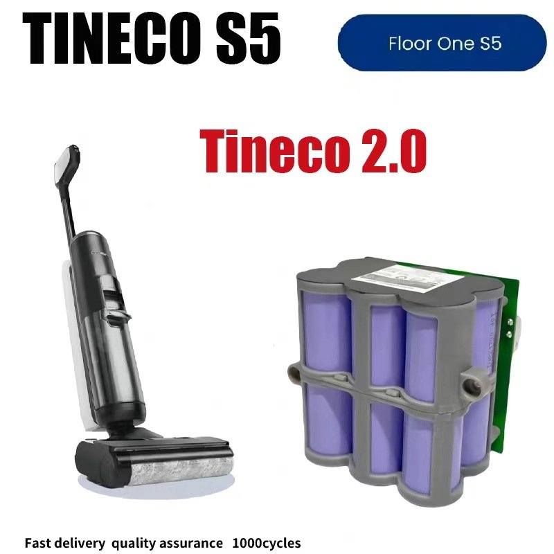 21.6V Suitable for Tineco FW 2.0 Washable Floor Machine Battery Accessories Washable Floor Robot Battery