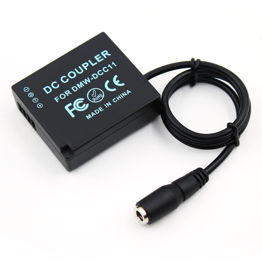 5V USB+ DMW DCC11 DC Coupler for Lumix FMARKII DMC GF3 GF5 GF6 GX5 GX85 Accessories GX7 DMW-BCG10 BLE9 Dummy Battery