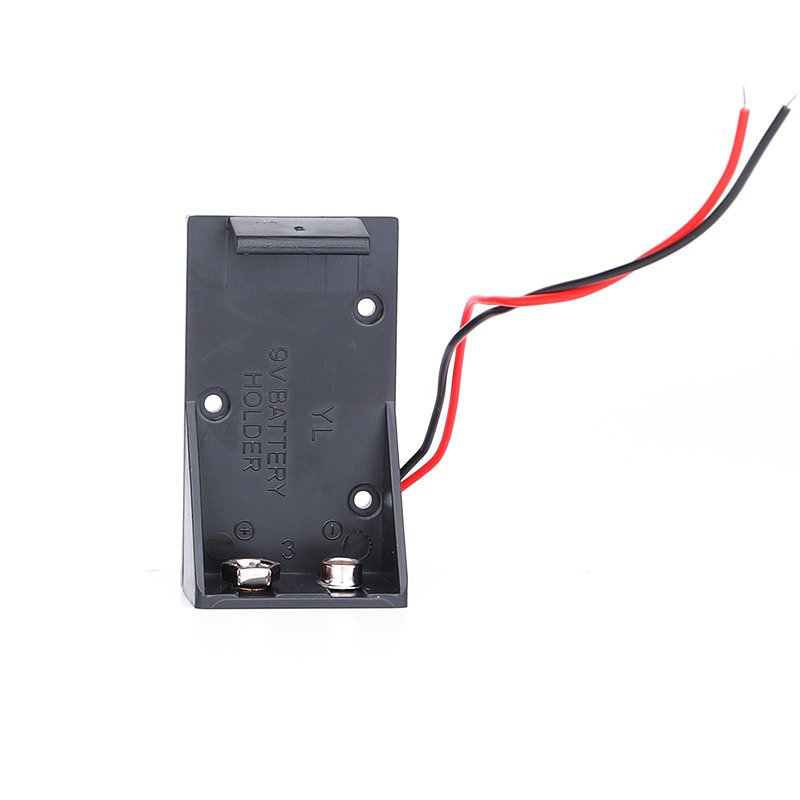 Doublepow Wholesale Bulk DIY 9V ABS Battery Holder with On/Off Switch and Wires Leads Comprehensive Battery Accessories
