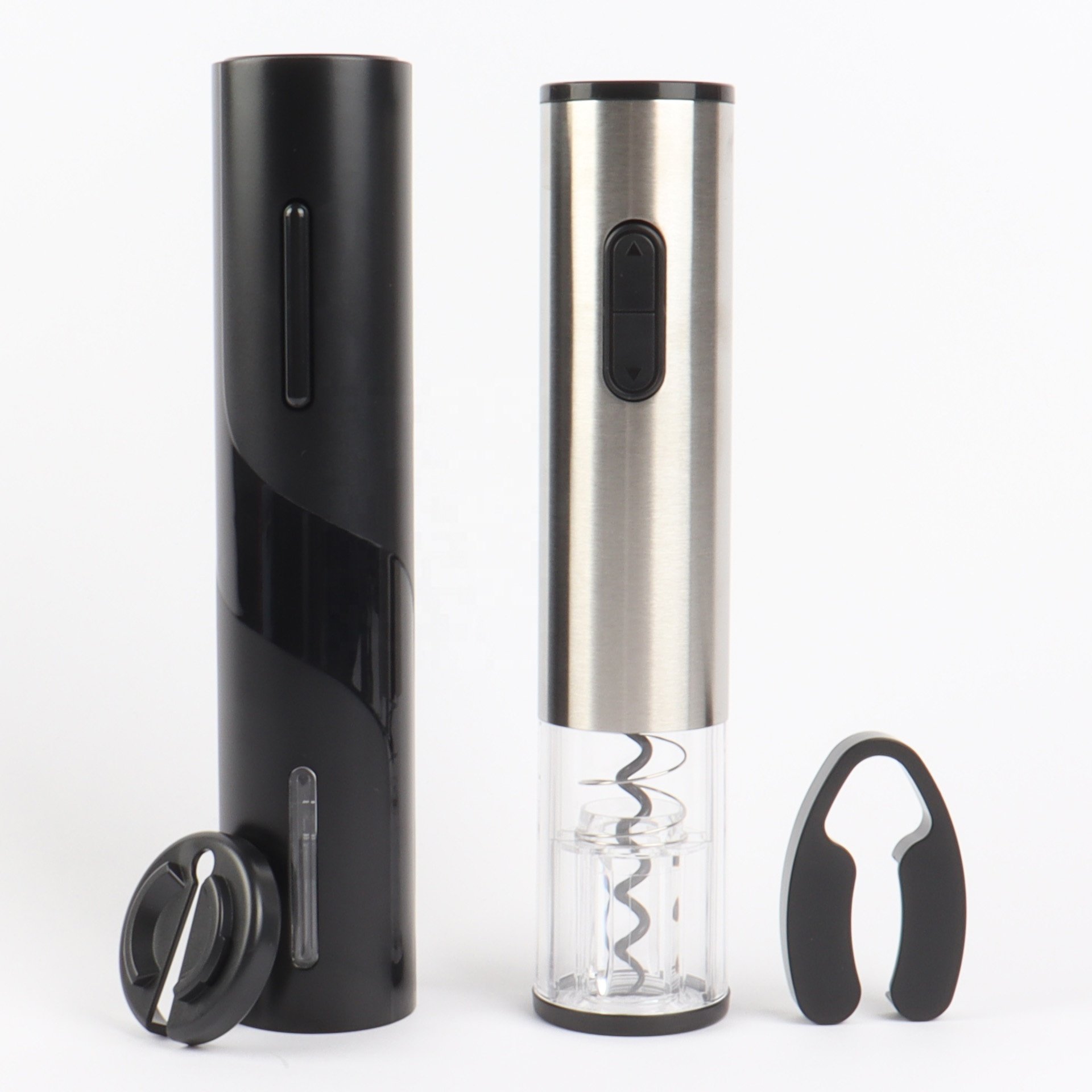 High Quality Bar Accessories Electric Wine Bottle Opener Rechargeable Corkscrew Custom Wine Opener Set Stainless Steel Metal