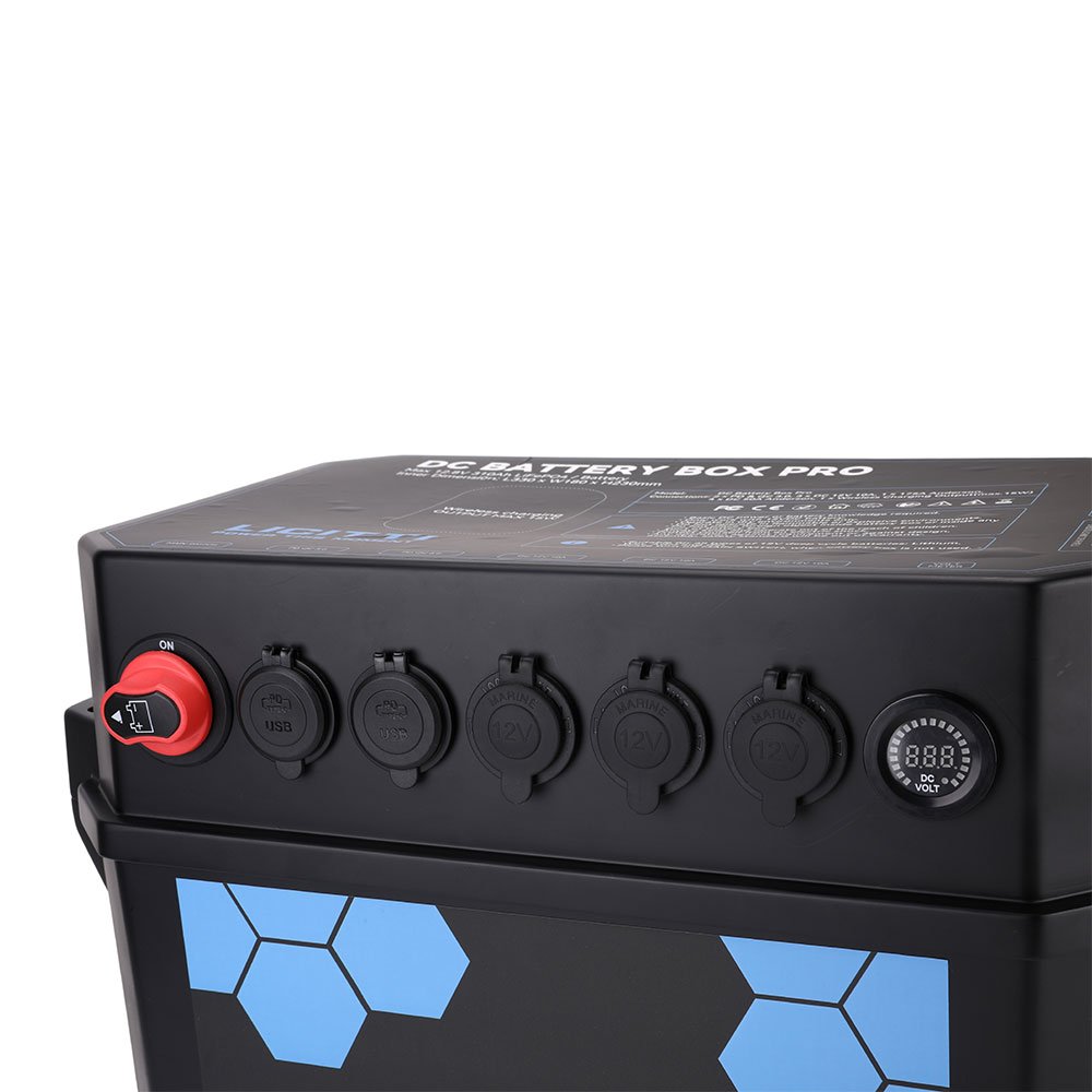 Diy Portable 12 Volt Lithium Lacetti Power X Light 12V Dcdc Camping Accessories Dc Dc Heavy Duty Battery Box