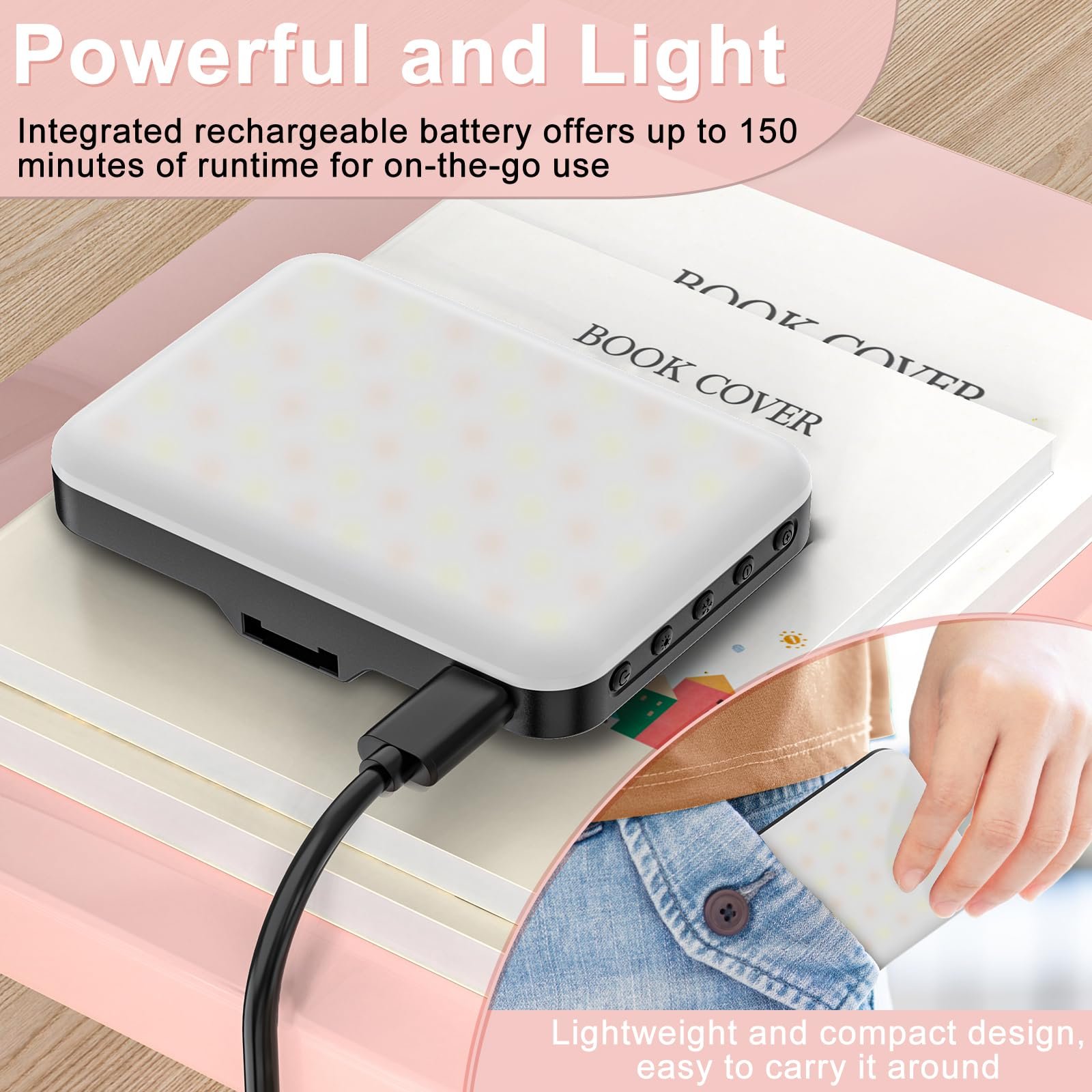 Portable Selfie Fill Light Vlog Video Shooting Phone Ring Light Led Mini Ring Light for Phone iPad Tablet Mobile Accessories