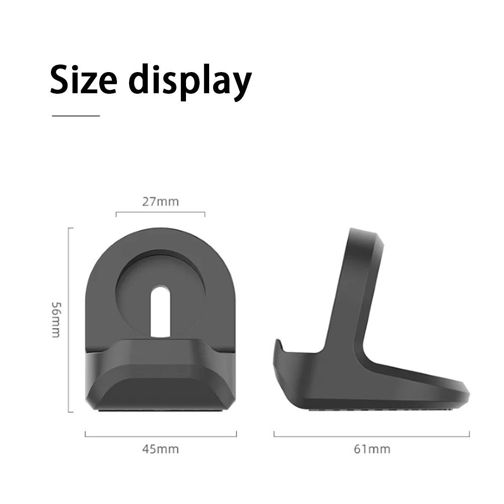 Factory Wholesale Charger Holder Charging Base Silicone Watch Wireless Charging Stand For Apple Watch Charging Accessories