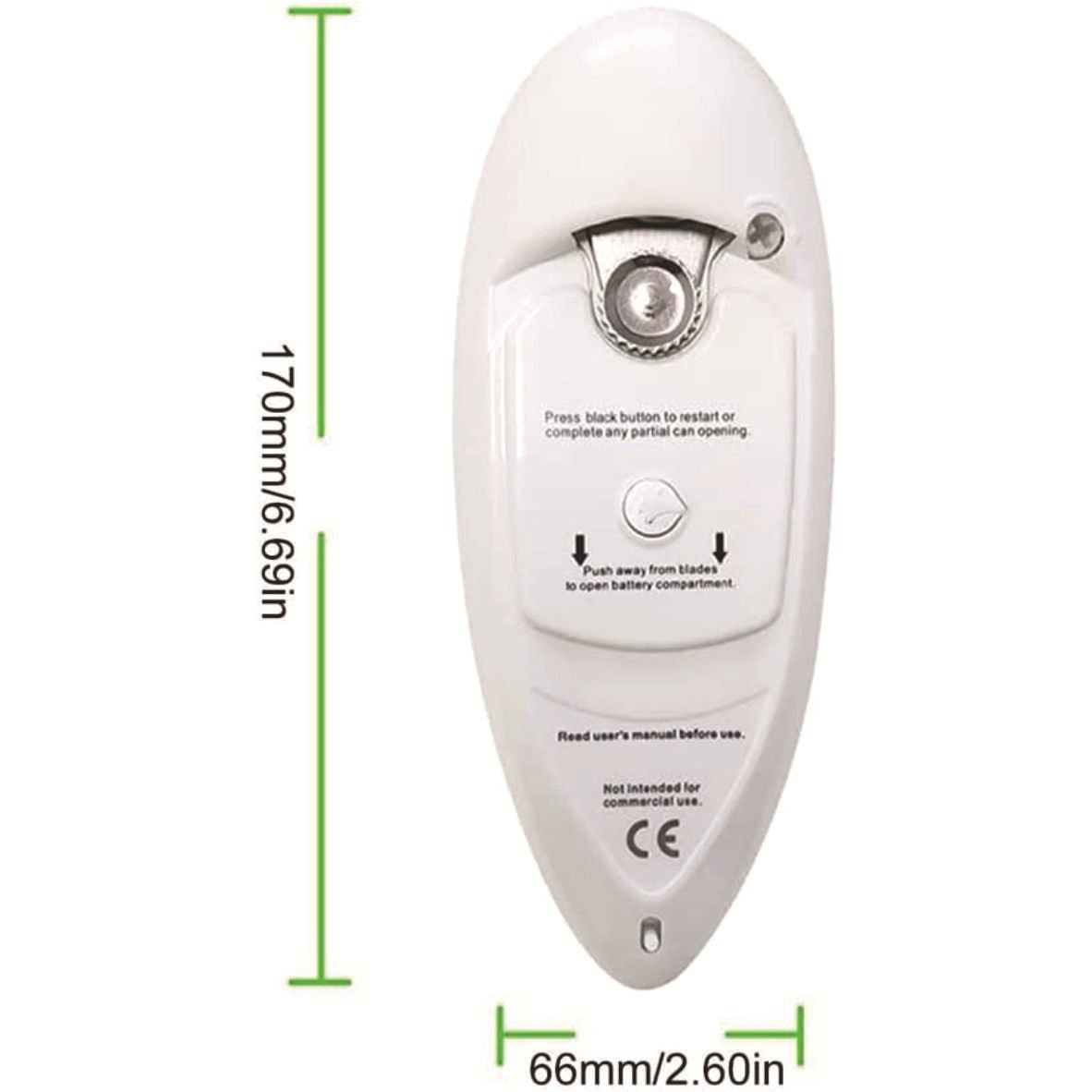 Portable Hands Free New Multi Function Jar Easy One Touch Automatic Mini Portable Electric Can Opener