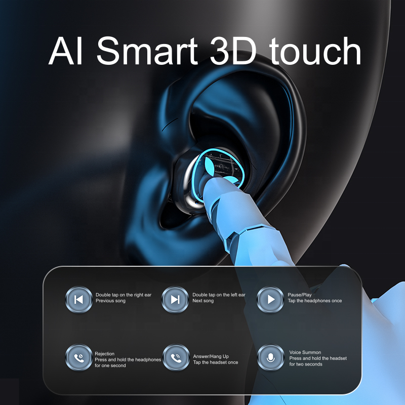 M20 In Ear Air Buds Pods Sports Gaming Headsets Power Bank Airbuds Earphones Headphones LCD Display M20 Wireless Headphones