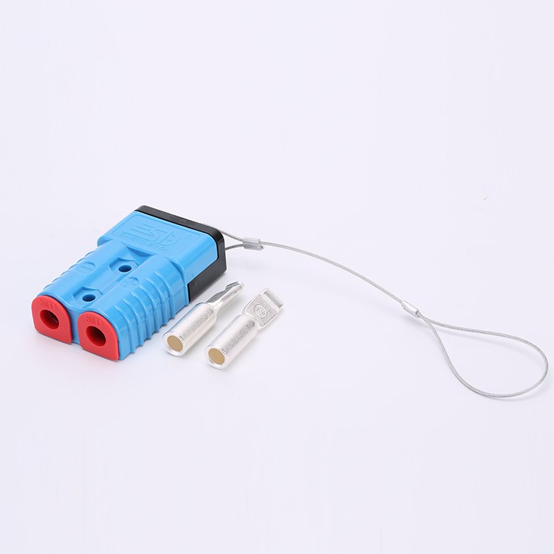 Hot Sale High Quality Anderson-style Connector Auxiliary Part PC Dust Proof Cover Black Rubber Cover For High Current Connector