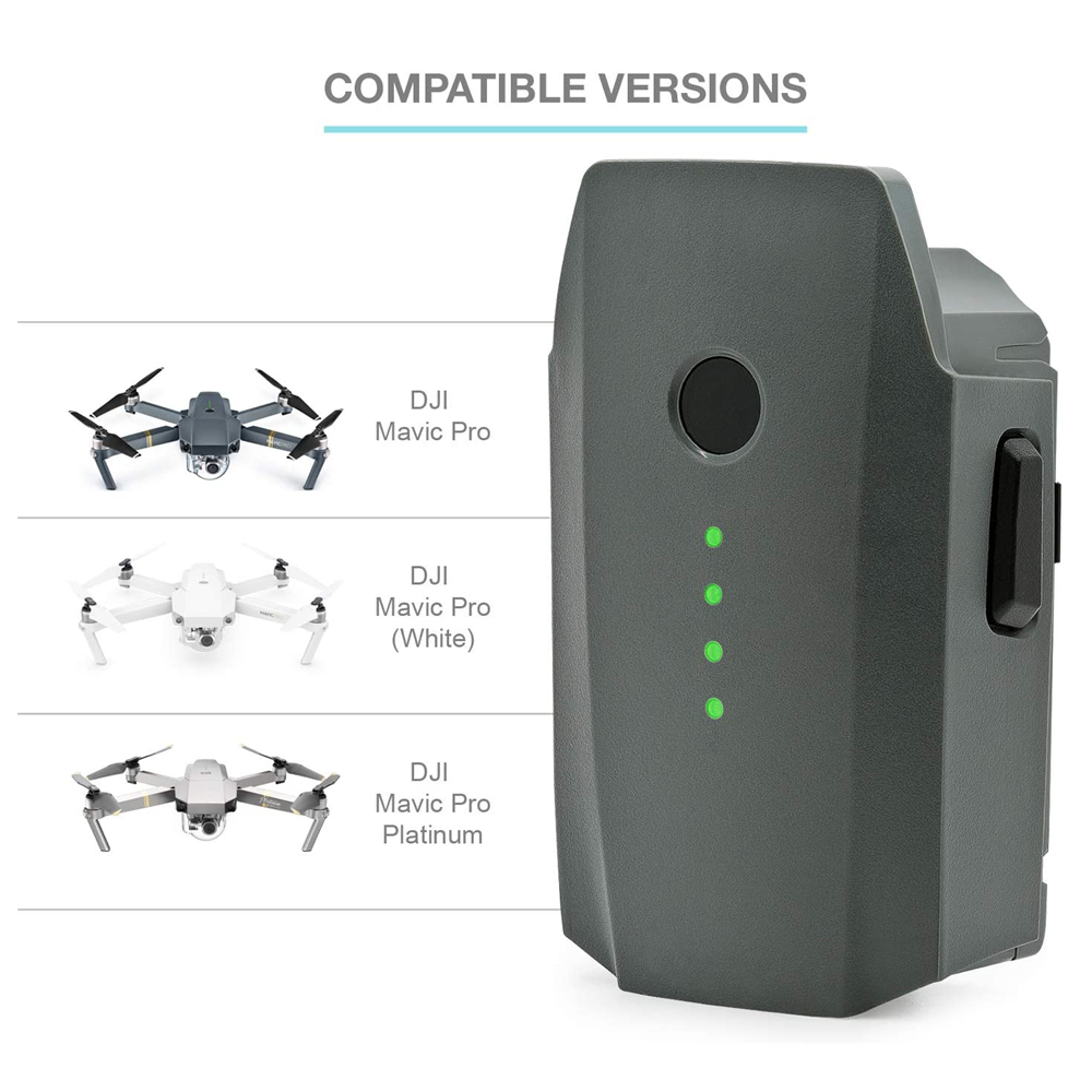 Mavic Pro Battery 3830mAh Battery Replacement for 11.4V DJI Mavic Pro,DJI Mavic Pro Platinum,DJI Mavic Pro