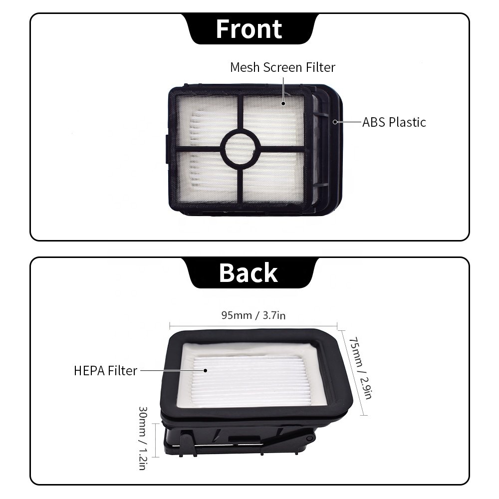 Crosswave 1785 Series Robot Vacuum Cleaner Parts Roller Brush HEPA Filter Plastic PET Replacement 17132 2306 Models for Bissells