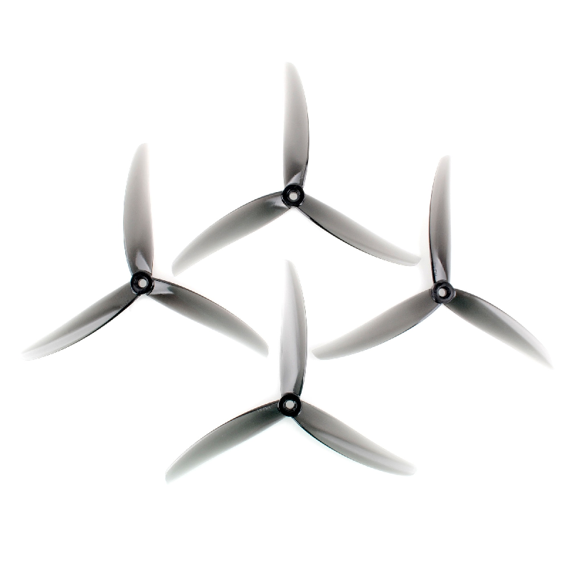 HQPROP J75 7050 2Pairs(2CW+2CCW)7X5X3 3-Blade PC Propeller for RC FPV Freestyle 7inch Long Range X8 Cinelifter Drones DIY Parts