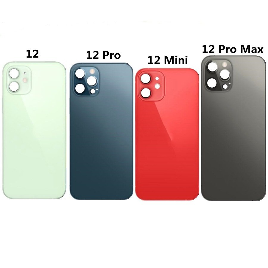 for iPhone 8 X XS Max XR SE 11 12 13 14 15 16 Mini Plus Pro Max Big Hole Original Back Glass Cover Housing with Logo