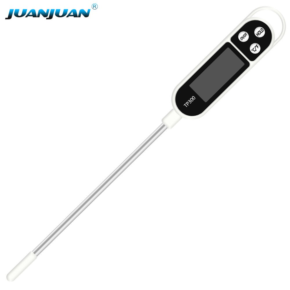 TP300 Household Digital Food BBQ Meat Thermometer Cooking Food Kitchen Probe Water Milk Oil Liquid Oven Thermometer