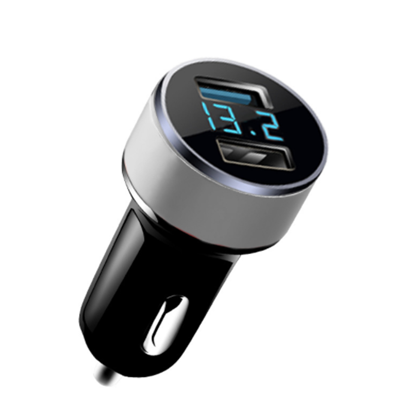 Consumer electronic car accessories mobile phone 12v 24v quick charge dual car charger usb 5v/4.8a fast charger for smartphone