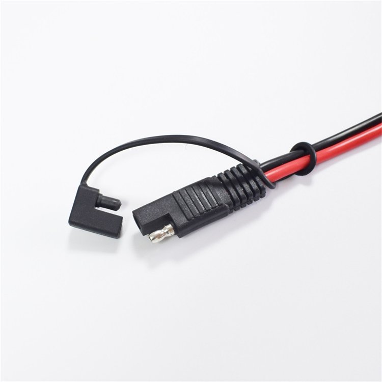12AWG Pure Copper Wire Fast Battery Connector Solar PV Accessories SAE to LP20 Aviation Plug Wire 70cm