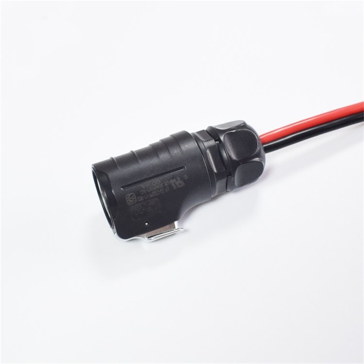 12AWG Pure Copper Wire Fast Battery Connector Solar PV Accessories SAE to LP20 Aviation Plug Wire 70cm