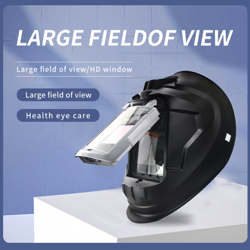 Large Window Welding Mask Protective Mask For Welders Full Face Protection Clamshell Type Welding Cap