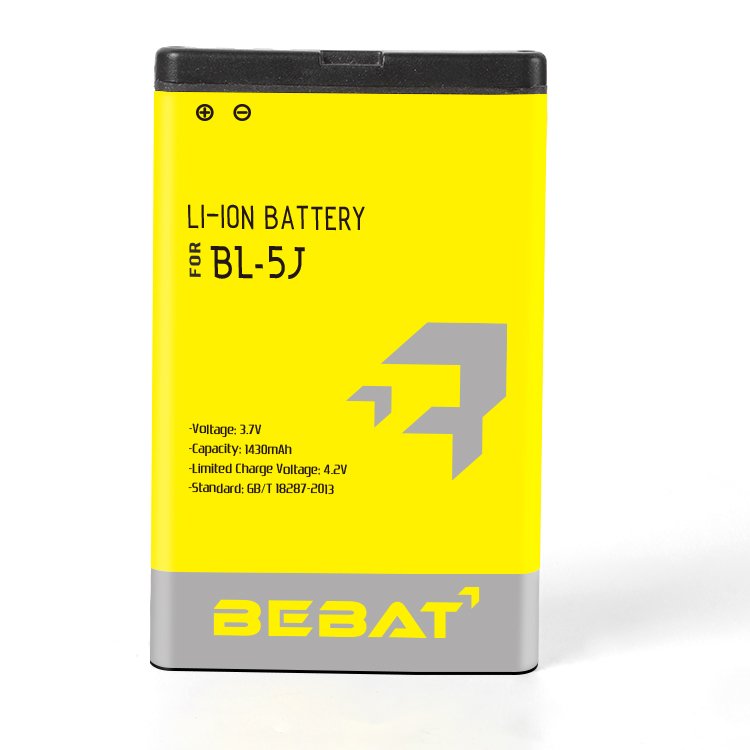 Mobile Accessories 1450mah 3.7v Cell Phone Battery Replacement Battery Bl-5j For Nokia Lumia 525 526 530 C3 X1-01