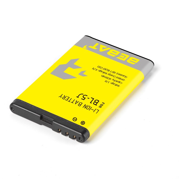 Mobile Accessories 1450mah 3.7v Cell Phone Battery Replacement Battery Bl-5j For Nokia Lumia 525 526 530 C3 X1-01