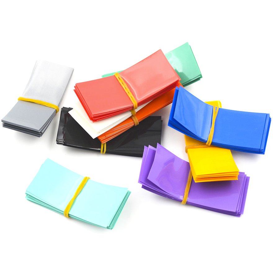 Custom 0.15mm Thick PVC Heat Shrink 360mm Width Battery Accessories for 18650 Battery Pack