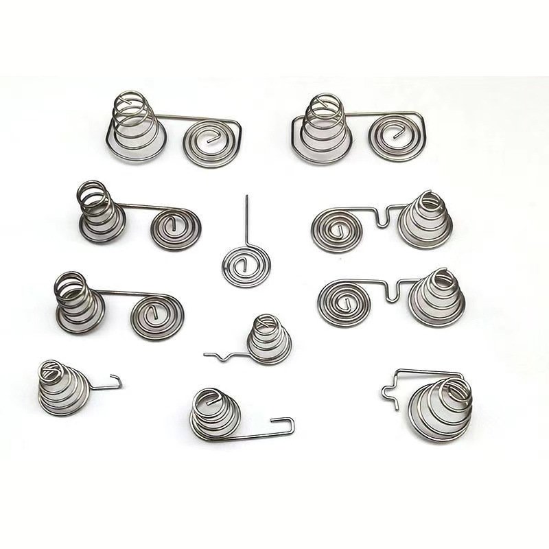 Small Tower Spring Battery Spring Toy Remote Control Holder Accessory Positive and Negative Electrode Battery Piece