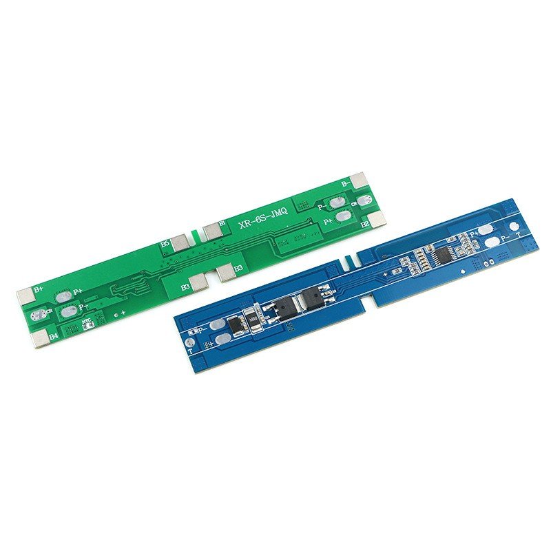 Lithium battery bms 6s 22v 6A 2MOS 12A 4MOS With Balance 25A 33A Overcurrent for mini fascia gun battery accessories