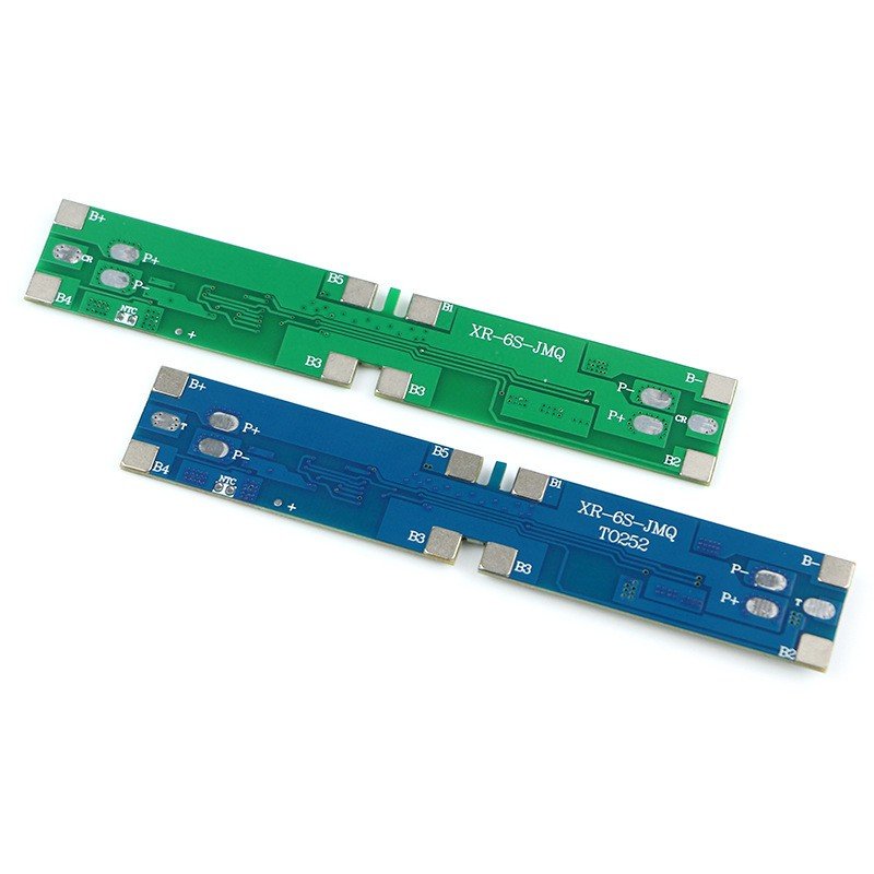 Lithium battery bms 6s 22v 6A 2MOS 12A 4MOS With Balance 25A 33A Overcurrent for mini fascia gun battery accessories