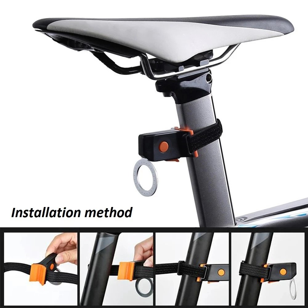 Bicycle TailLight Safety Warning Cycling Flash Tail Light Rear Lights for Mountains Bike MTB Night Riding Flashlight Accessories