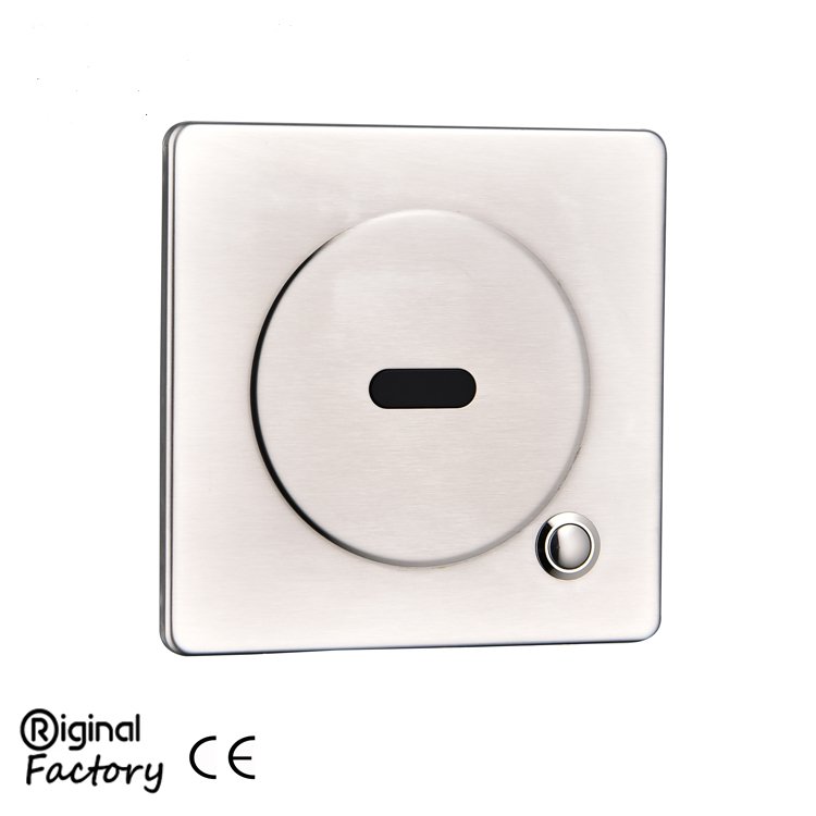 HY-332D Dual-Use Commercial Automatic Sensor Manual Flush Urinal Flusher Public Toilet Accessory Touchless Brass Flush Valve WC