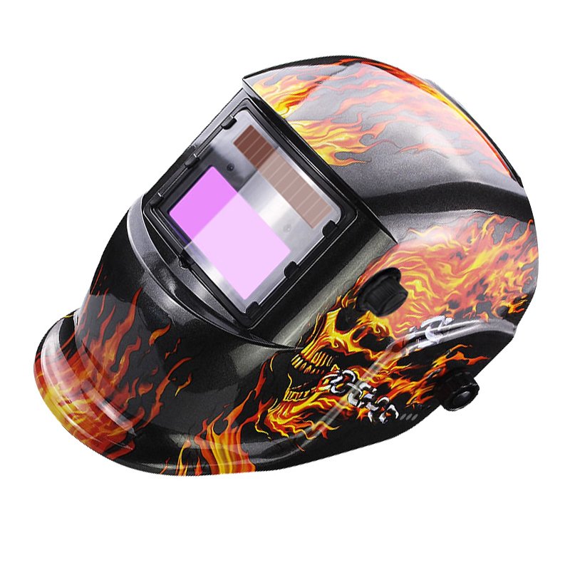 True Color Battery Solar Auto Dimming TIG MIG MMA MAG KR KC Electric True Color Welding Mask New Upgraded Smart Screen