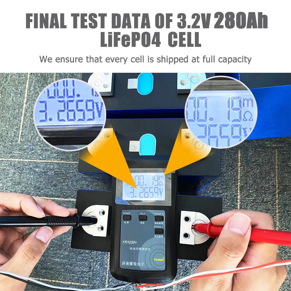 Long Cycles LFP Battery Prismatic Grade A Home Energy Storage Systems 3.2v 100Ah 135Ah 210Ah 230Ah 280Ah 314Ah Lifepo4 Battery