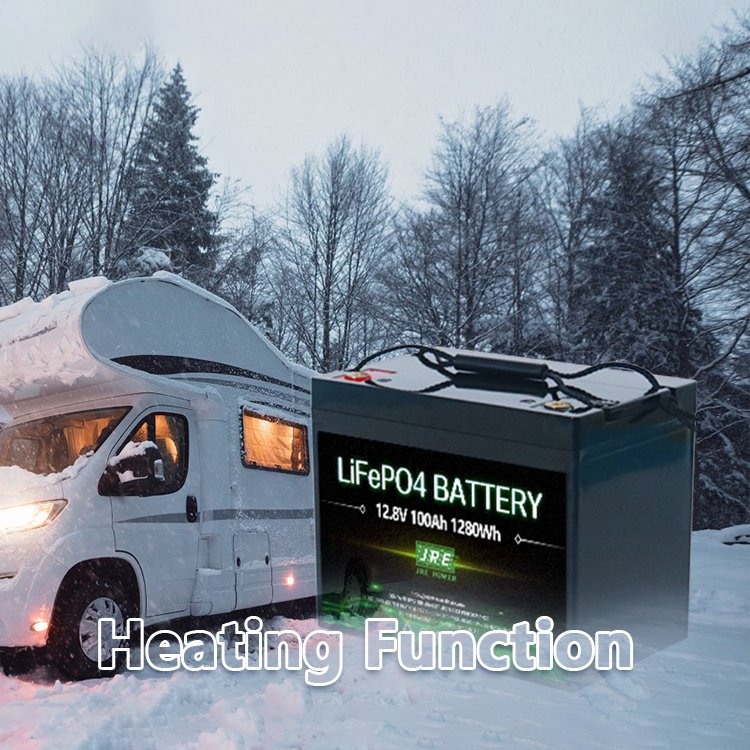 Austialia LFP 12.8V 100Ah 1280Wh 12V Battery Alarm Buzzer Caravan 12V 100Ah Battery Pack for Recreational Vehicle Camping