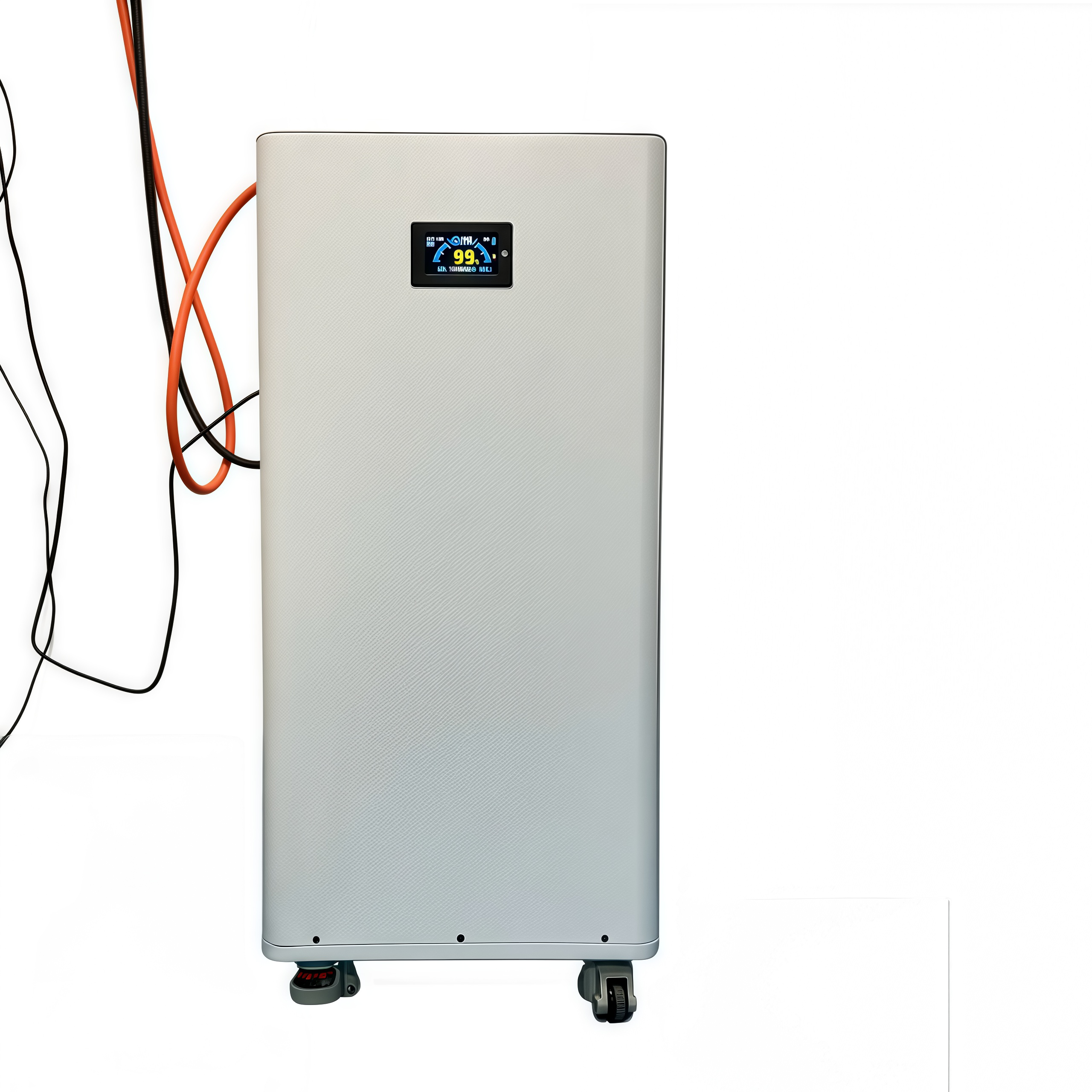 Vertical Metal Box New movable 280 enclosure DIY kits with wheel 48V 200A Inverter BMS for Lifepo4 280Ah LiFePO4 320Ah cells