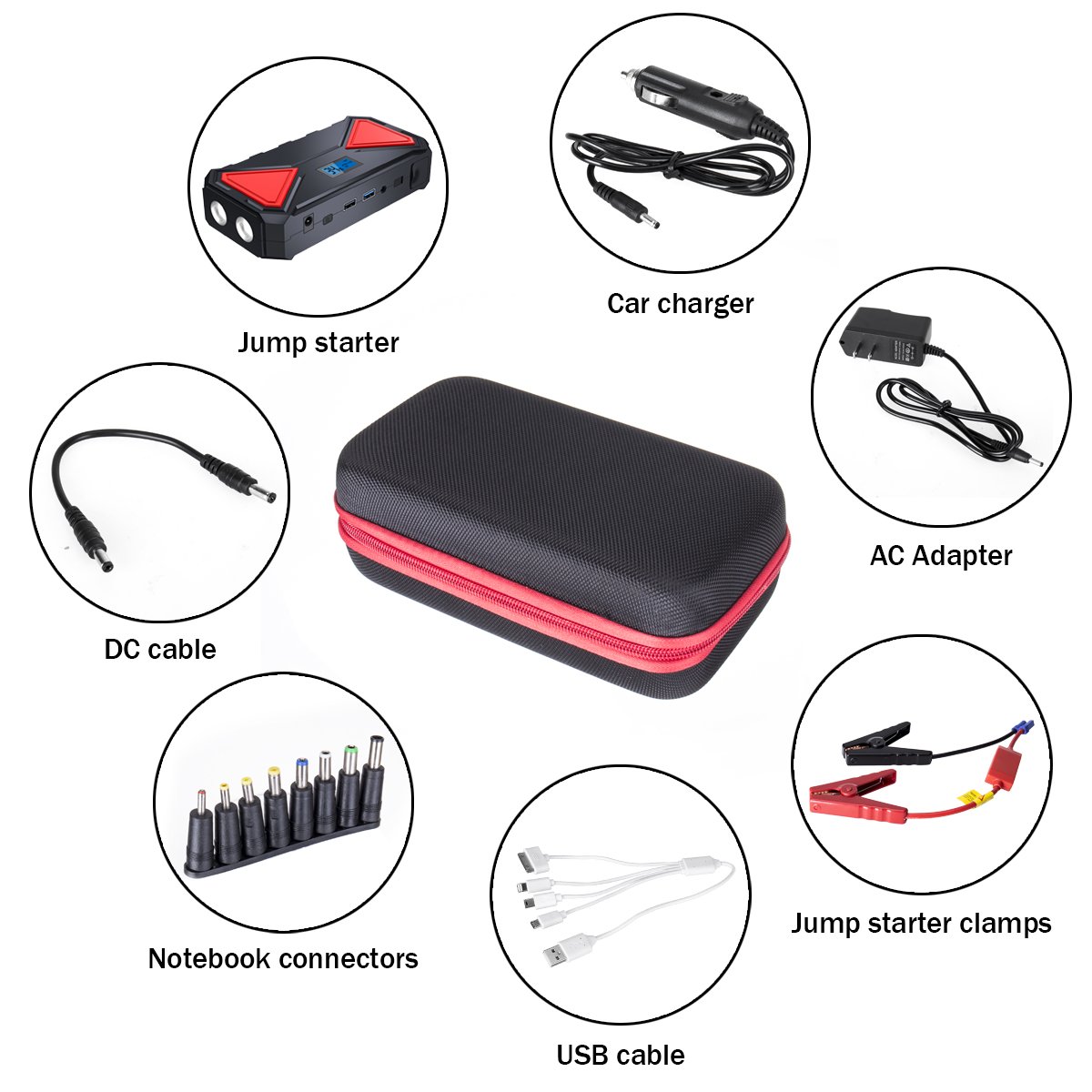12v Multi-Function Car Emergency Start Power Emergency jump Satrter Power Bank Baterias Auto Buster Car power booster