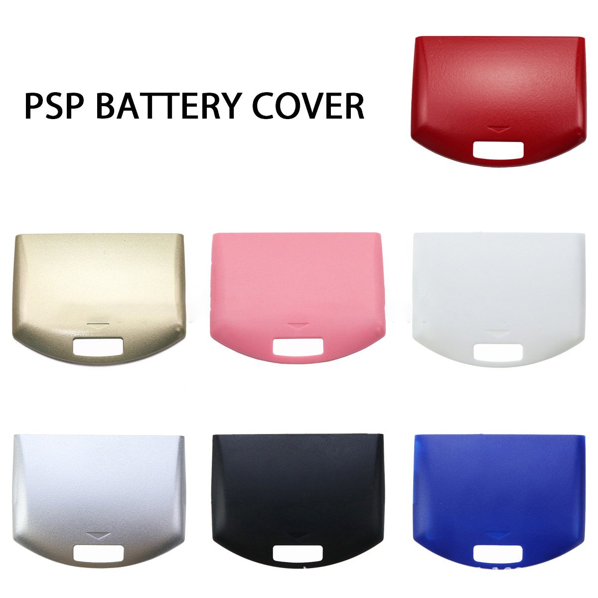 Battery Back Door Lid For PSP1000 Console Back Cover Shell Case Repair Part For PSP 1000 Console Rear Cover