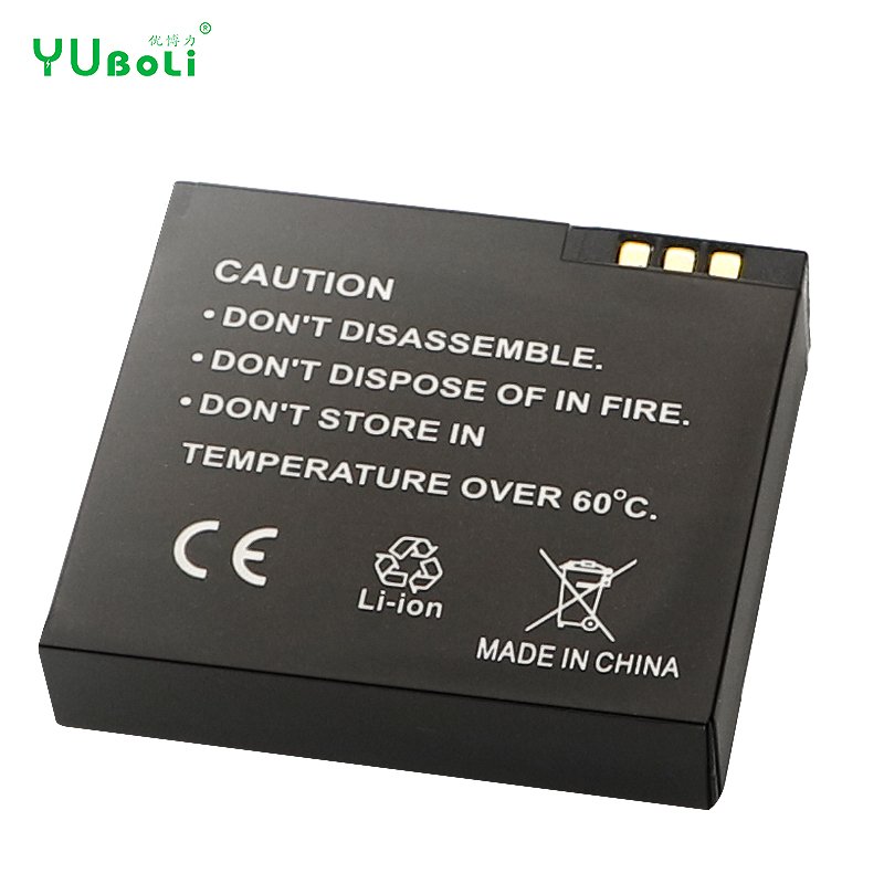Fully Decoded 3.7V 1010mAh Li-ion Battery for Xiaomi Yi Xiaoyi Sports Action Camera AZ13-1