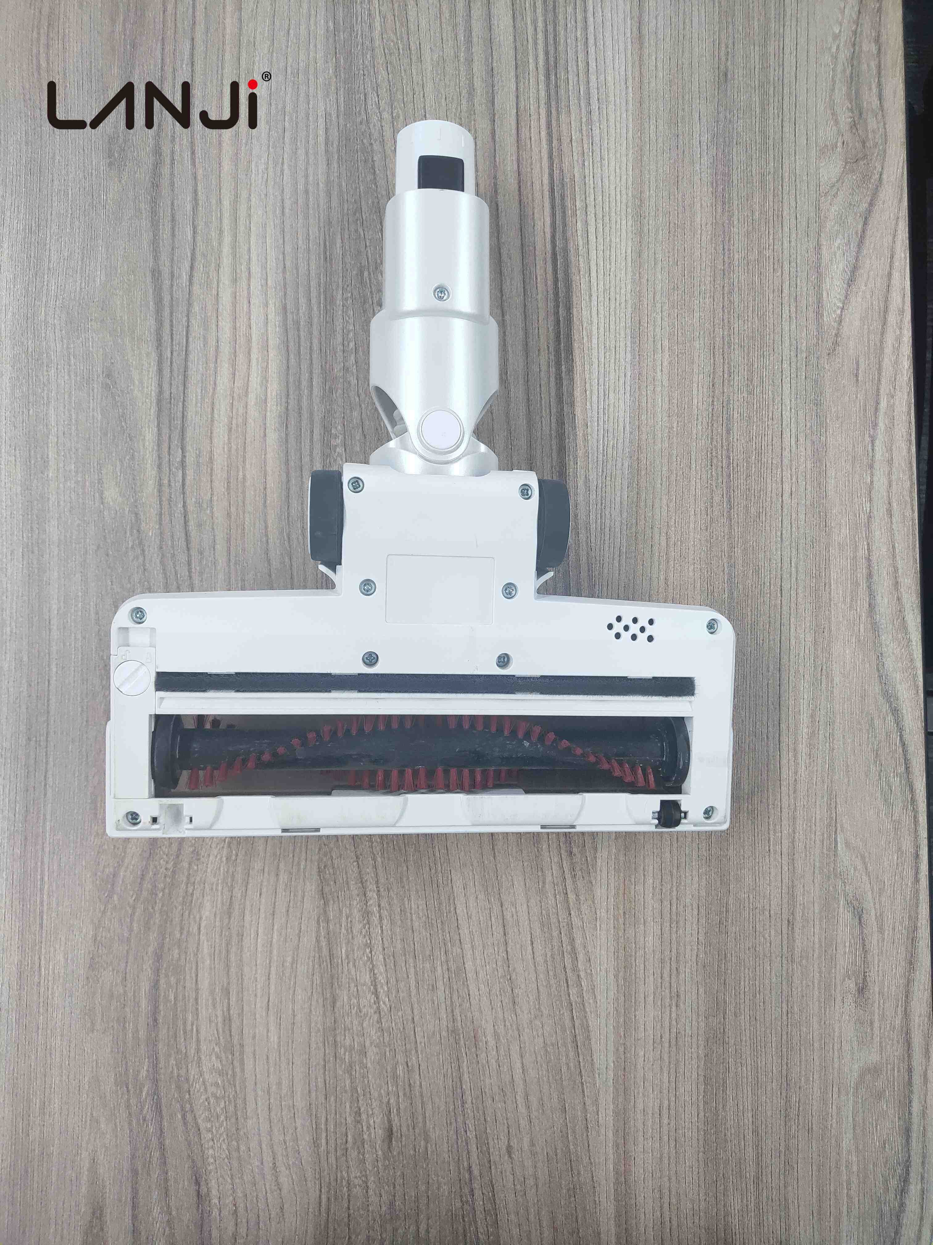 OEM LANJI Electric LED Motorized Bristle Carpet Floor Brush High Quality Spare Parts Accessory Vacuum Cleaner Head Roller Brush